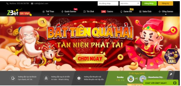 Zbet là một nhà cái được đánh giá rất cao về độ uy tín trên thị trường cá cược châu Mỹ