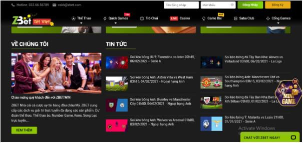 Zbet là một nhà cái có giấy phép hoạt động hợp pháp được nhà nước công nhận