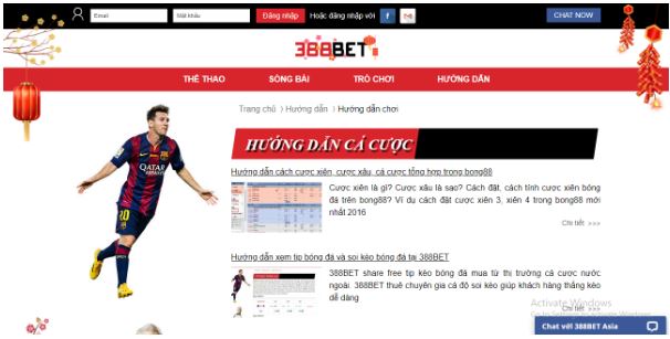 Nhà cái 388BET là một sân chơi an toàn cho mọi người