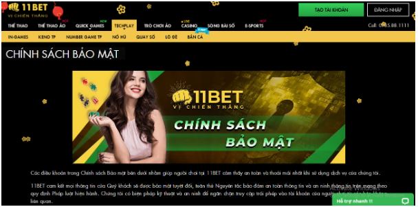 Rút tiền thưởng tại 11BET đơn giản và nhanh chóng