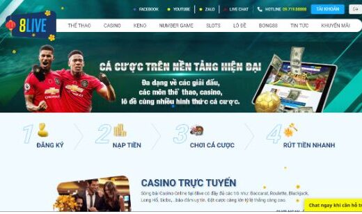 nhà cái 8live