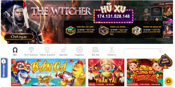 Có rất nhiều slot game cho mọi người lựa chọn