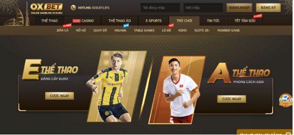 Cá cược thể thao là sản phẩm thế mạnh của nhà cái