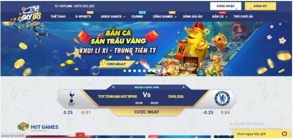 Nhà cái Sky88 là điểm hẹn vô cùng lý tưởng để anh em tha hồ trải nghiệm