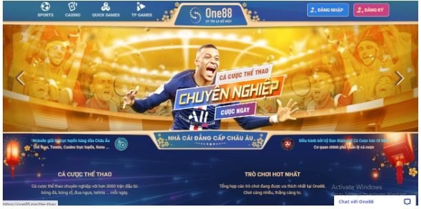 ONE88 nâng cấp hệ thống bảo mật thông tin với chất lượng cao