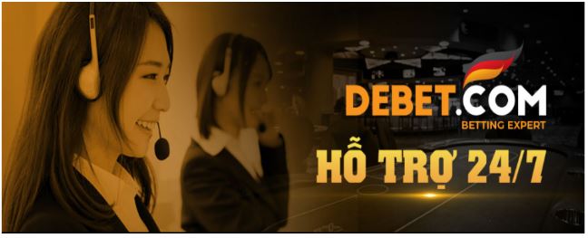 Đội ngũ nhân viên chăm sóc khách hàng của Debet trực 24/24